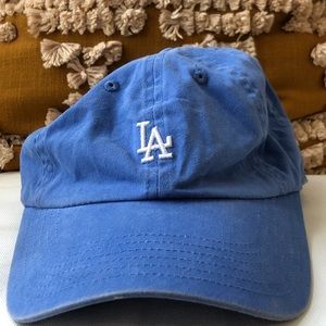 pastel blue dodgers hat